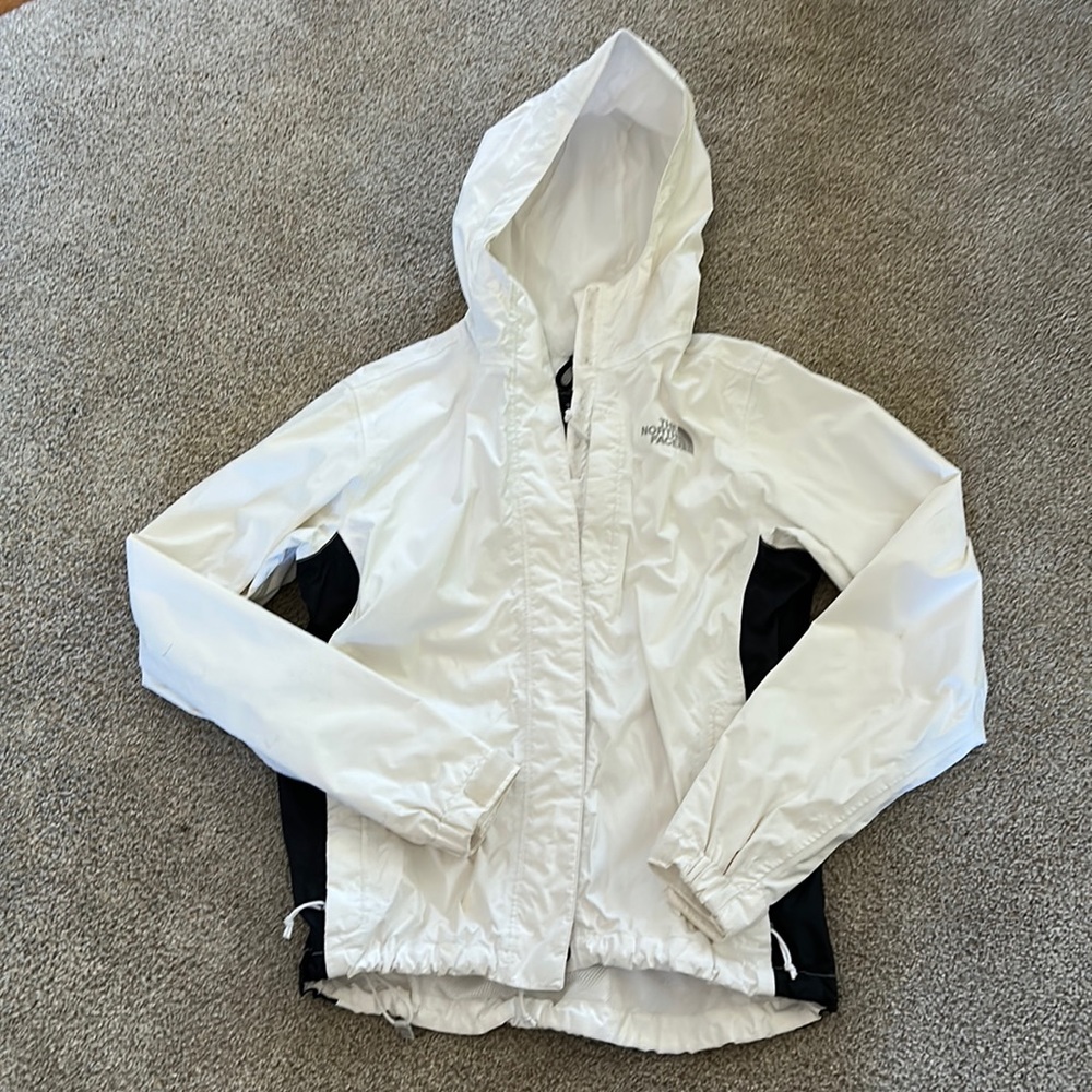 The North Face rain coat